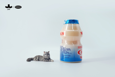 Мини мейн-кун (серый) - Коллекционная ФИГУРКА 1/12 scale mini maine coon (JS2310A) - JXK