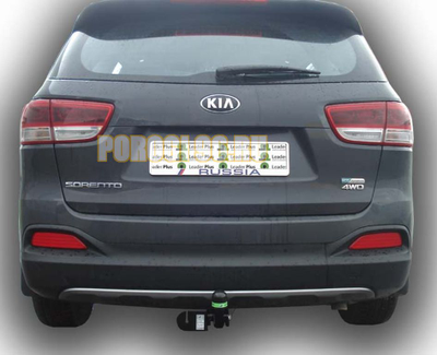 Фаркоп Лидер-Плюс на дизель для Hyundai Santa Fe/Kia Sorento Prime 2015-2017