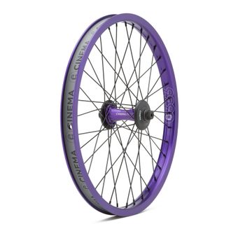 Купить колесо CINEMA ZX FRONT (фиолетовое) для BMX велосипеда в Иркутске.