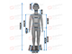F110 Манекен детский пластиковый рост 110 см на металлической подставке