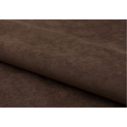 Угловой диван с оттоманкой НПБ с кантом шоколад