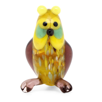 Стеклянная фигурка "Сова"