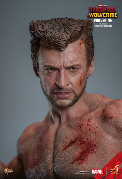 Росомаха, Логан ("Дэдпул и Росомаха") - Коллекционная фигурка 1/6 Wolverine (TVA Jacket) (MMS756) - Hot Toys