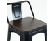 Барный стул N-238 Tolix Wood style