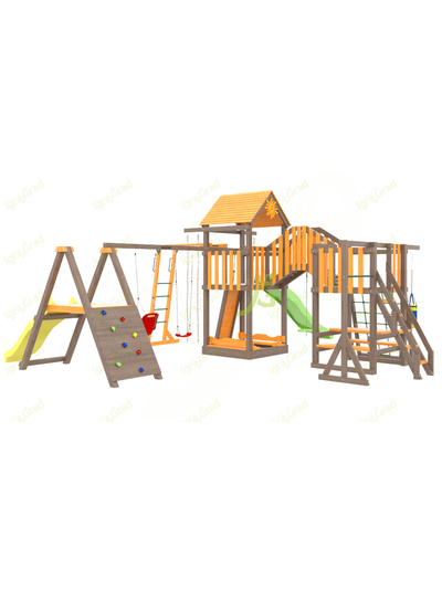 Детская площадка IgraGrad Панда Фани Мостик 2