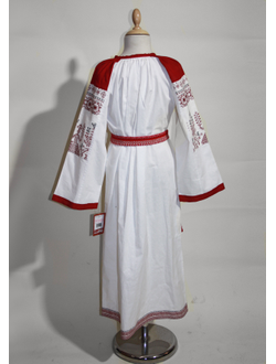 Рубаха славянская девичья, 4-10 лет