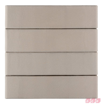 Облицовочный керамический кирпич ЛСР М150, 250х120х65 мм, серый Гладкий