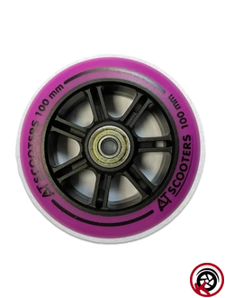 Колесо для трюкового самоката AT SCOOTERS PL 100мм фиолетовое
