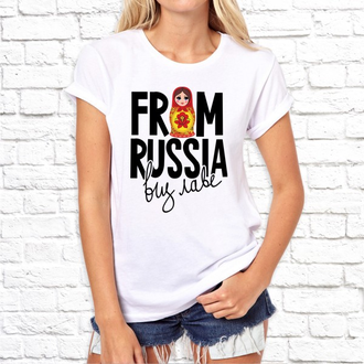 Футболка Женская с фотопечатью