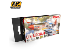 AK-Interactive: Набор акриловых красок: U.S. Aircraft Metal Skin Colors