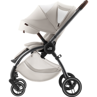 Коляска прогулочная и автокресло Britax Roemer Rio Lux Soft Taupe