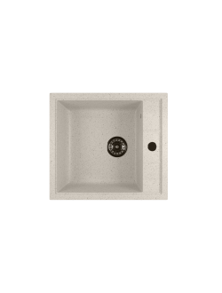 Мойка из искусственного мрамора MIXLINE ML-GM28 прямоугольная отверстие справа 445*500*190мм