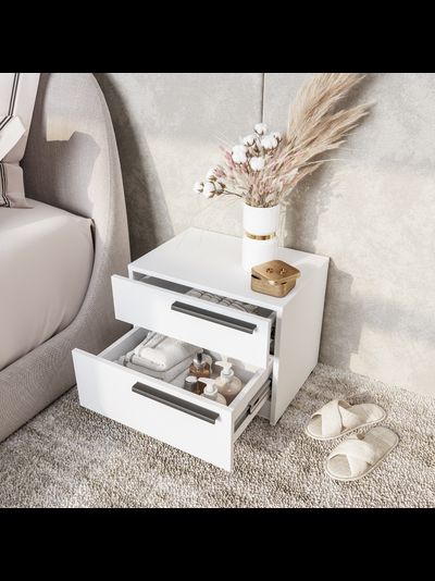 Айрон ТБ-12 тумба прикроватная Белый