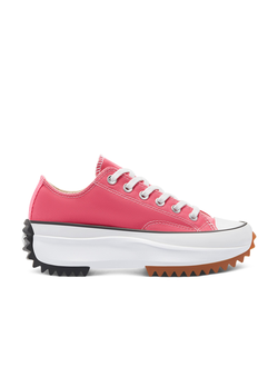 Купить оригинальные кеды Converse Run Star Hike Low Top розовые низкие на платформе