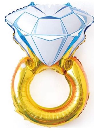 Шар, Кольцо с бриллиантом,  97 см