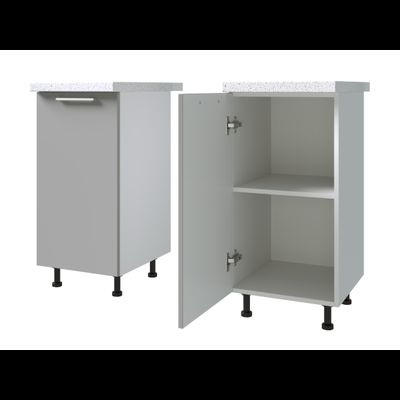 ЛЕ204 Стол кухонный Аляска Н-40 (400). Размер: 400*820*446/600.