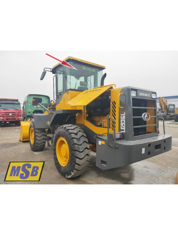 Стекло заднее среднее на Sdlg LG936l, Sdlg LG968l, Sdlg LG953l, Sdlg LG95X-01