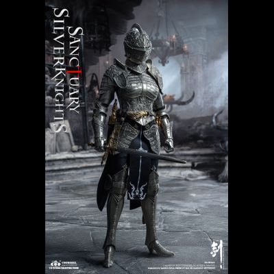 ПРЕДЗАКАЗ - Стражница святилища в серебряном - Коллекционная фигурка 1/6 SWORDS OF CHAOS - SILVER TEMPLE GUARDIAN (NICKEL SILVER EDITION) (SW003) - COOMODEL ?ЦЕНА: 41900 РУБ.?