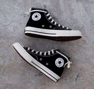 Chuck taylor high cut black new arrivals