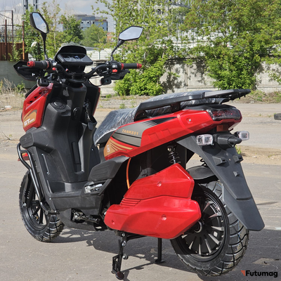 Электрический скутер Тур-Эндуро GT Tank 3000 красный