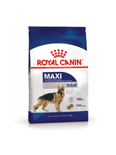 Royal Canin (Роял Канин) Maxi Adult Сухой корм для взрослых собак крупных пород, 15 кг