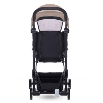 Коляска прогулочная Nuovita Ritmo Beige, Nero/Бежевый, Черный