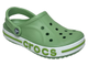 Crocs Bayaband Clog темно-зеленые с белым