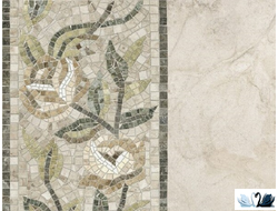 Керамогранит Belani Trianon GP D1 натурал 50 x 50 см под мрамор с декором купить магазин Marysя