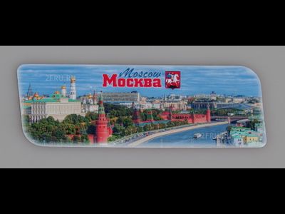 Гибкий магнит 14х5 см. - панорама Москвы | интернет-магазин 2fru.ru