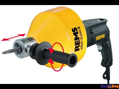 Устройство для чистки труб с электрическим приводом REMS Mini-Cobra A