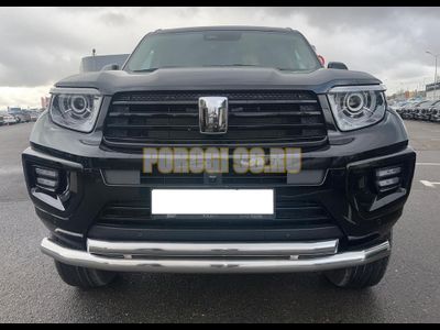 Защита переднего бампера двойная Папа Тюнинг d76/60 для TANK 700 2024-