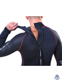 Гидрокостюм неопрен 3мм Sargan "NERO" Long men р.L