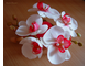 Заколка-краб с орхидеями "Баунти"