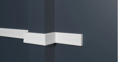 Молдинг Decor Dizain 165A, дюрополимерный, влагостойкий, под покраску, длина 2 м