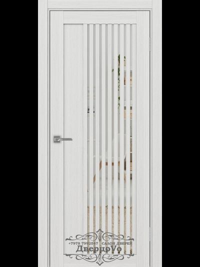 OPTIMA PORTE (ОПТИМА ПОРТЕ)/ TURIN (ТУРИН) 544.2 ЯСЕНЬ СЕРЕБРИСТЫЙ/ ПОЛОТНО ОСТЕКЛЕННОЕ