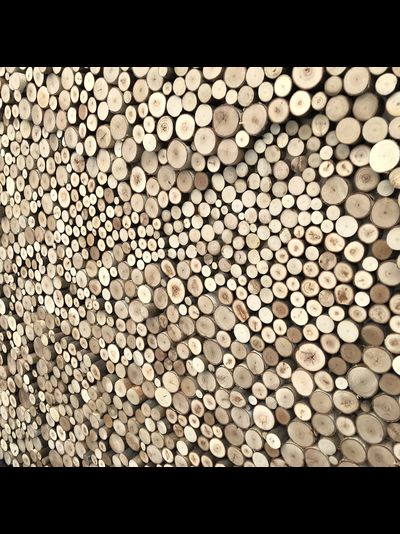 3D панно из мелких спилов
