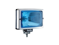 Дополнительная оптика Hella Jumbo 220 Blue Light  Фара дальнего света с голубым стеклом в хромированном корпусе (1FE 006 300-261)