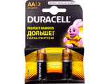 Батарейка алкалиновая Duracell Basic LR06-2BL (цена за 2шт.)