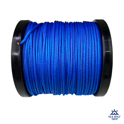 Линь 1.7мм Scorpena высокопрочный UHMW-PE синий, за 1м