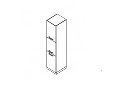 Кухонный пенал Равенна Фиеста П40 3д
