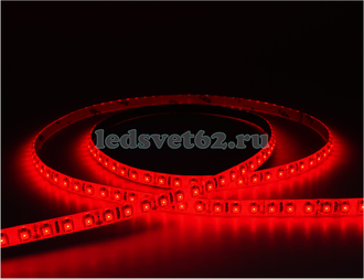 Светодиодная лента 12v-120led-9.6w-IP65 red SMD3528