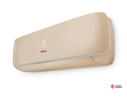 Внутренний блок настенного типа Hisense серии Premium Champagne FREE Match DC Inverter R32 Wi-Fi AMS-12UW4RVETG00(С)