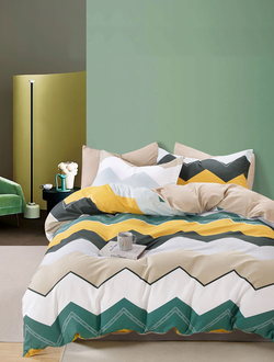 Постельное белье TANGO Twill сатин 1,5-спальное 150x200x1 180x230x1 70x70x2 TPIG4-1911-70