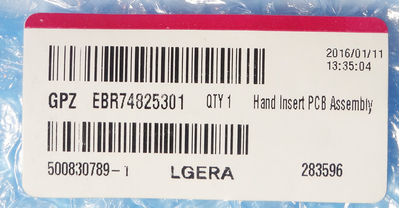 Y Buffer YSUS Board EBR74825301