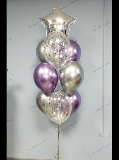 Набор из шаров "Хром"