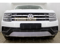Защита радиатора Volkswagen Teramont 2017- chrome низ