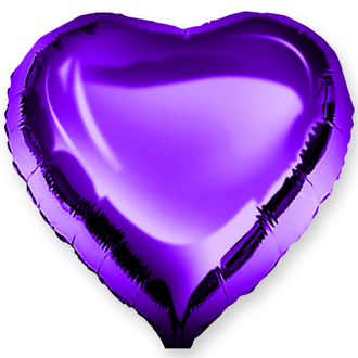 Фольгированный шар "Сердце" 46 см