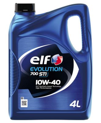 Elf EVOLUTION 700 STI 10w-40, 4 литра