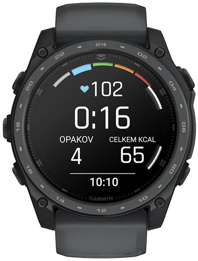 Часы Garmin Tactix 8 - 51mm, Amoled Cerakote Grey