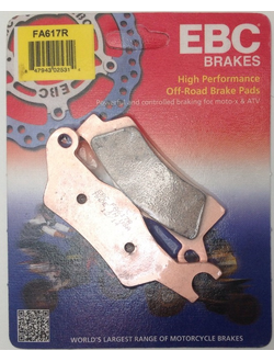 Тормозные колодки EBC FA617R (FA617) для BRP Can-Am G2 Outlander/Renegade (передние правые, задние) (705601014, 715900249)